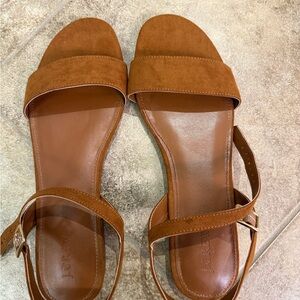 J. Crew Women's Brown Leather Sandals